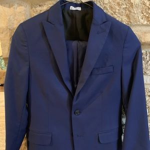 Boys blue suit size 10